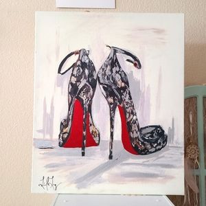 Colleen Karis Liesl Long Red Bottom Heels Picture